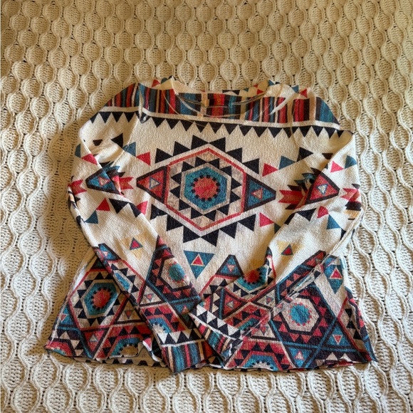 Gaze Geometric Patterned Sweater size S - Picture 1 of 9